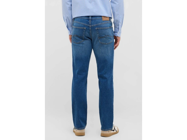Męskie Spodnie Jeansowe Mustang Style Tramper Straight Denim Blue 1016809 5000 502