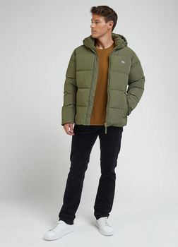 LEE MESKIE SPODNIE SZTRUKSOWA SZTRUKS DAREN ZIP FLY BLACK L707AXD28