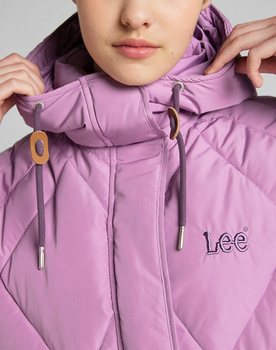 LEE SHORT PUFFER DAMSKA KURTKA PUCHOWA LOGO PANSY L55LEV63 112320687