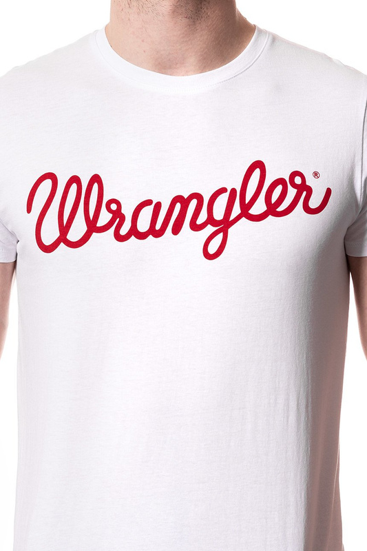 KOSZULKA WRANGLER CREW TEE WHITE W7C51FK12 112131714