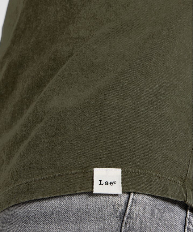 LEE MĘSKA KOSZULKA SHAPED TEE OLIVE NIGHT 112355562 L62J016192