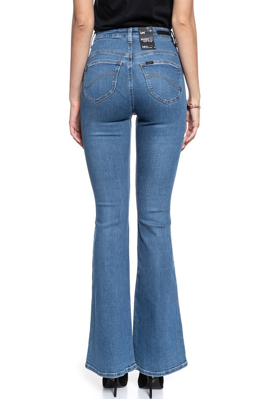 SPODNIE LEE DAMSKIE Flare JACKSON WORN L30FMXAX SAMPLE 112106432