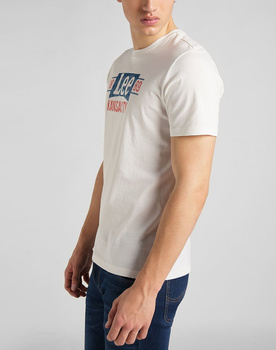 LEE TEE MĘSKI T-SHIRT OFF WHITE L64CFQMK