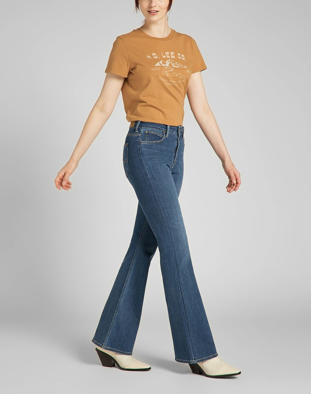LEE BREESE DAMSKIE SPODNIE JEANSOWE MID REMI L32YNCDE 112139933