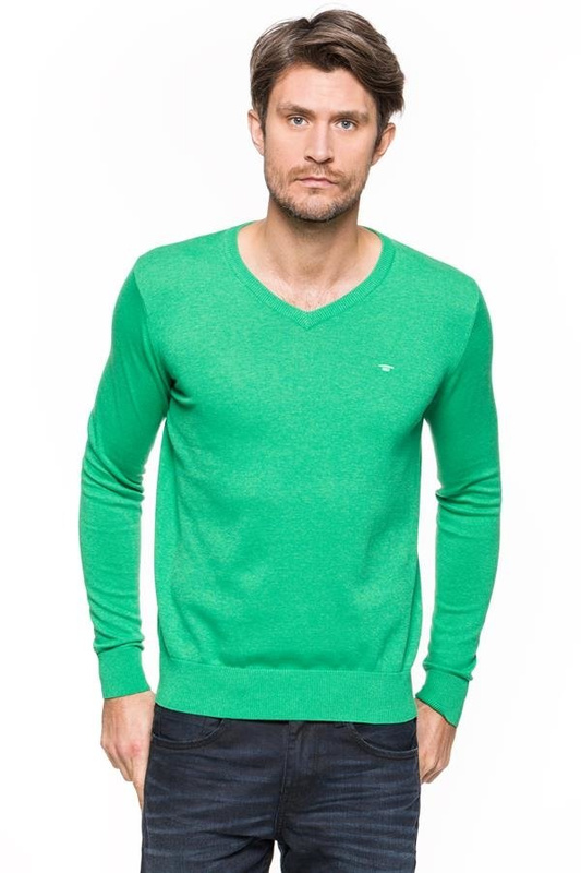 TOM TAILOR BASIC V-NECK SWEATER