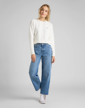 DAMSKIE SPODNIE JEANSOWE LEE Wide Leg LIGHT LUNA L30SLTYX 112106642