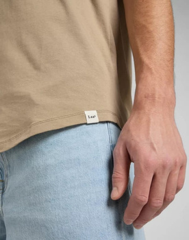 LEE SHAPED TEE MĘSKI T-SHIRT KOSZULKA CLAY L62JEP56 112145318