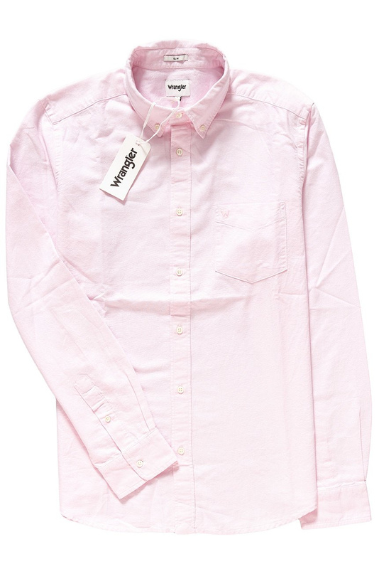 KOSZULA WRANGLER LS DOWN PEPPA PINK W5883BMU6 112129627