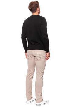 WRANGLER BLUZA LOGO CREW BLACK W6532HY01 112130513