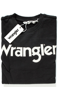 WRANGLER LOGO SWEAT FADED BLACK W6072HQV6 112130429