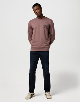 MESKA BLUZA WRANGLER AMERICANA CREW PEPPERCORN 112371650