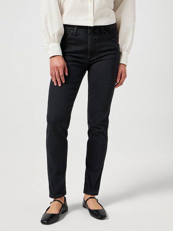 DAMSKIE SPODNIE WRANGLER PIPER SMOKEY 112356403