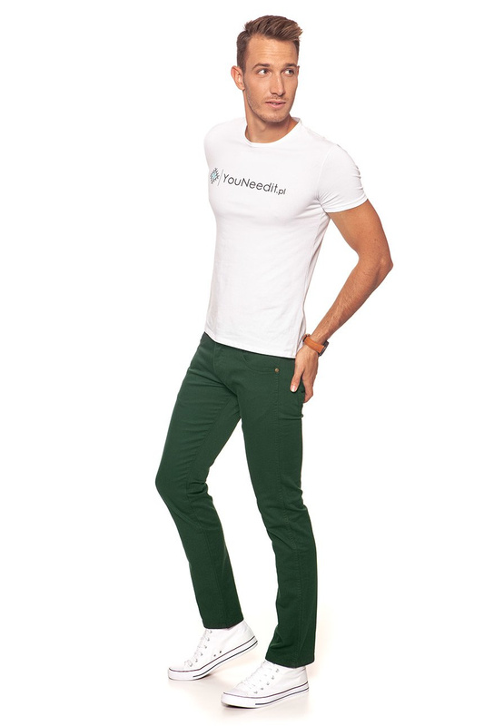 WRANGLER SPODNIE MĘSKIE SPENCER DARK PINE W1845365R