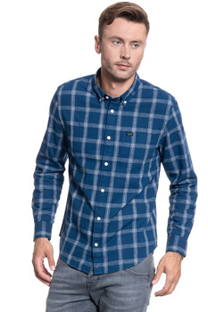 LEE BUTTON DOWN WASHED BLUE L880DALR 112123040