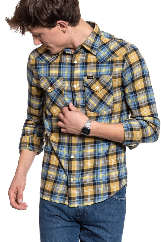 KOSZULA LEE WESTERN SHIRT FROST BLUE L643OBMJ 112115412