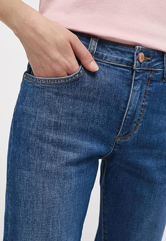 Damskie Spodnie jeansowe Mustang Style Crosby Relaxed Slim Denim Blue 1014314 5000 682