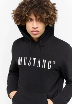 Męska bluza nierozpinana Mustang Style Bronson Black 1014687 4142
