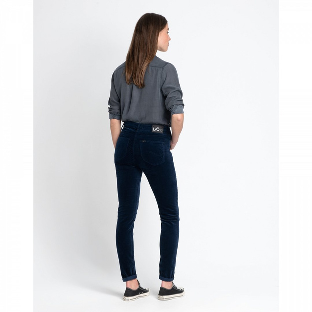 LEE SCARLETT HIGH DAMSKIE SPODNIE JEANSOWE MIDNIGHT VELVET L626MI67 112114285