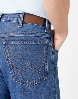 WRANGLER STRAIGHT MĘSKIE SPODNIE JEANSOWE JEANSY MEDIUM STW W10T05M02 112126006