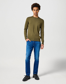 WRANGLER MĘSKIE SPODNIE JEANSOWE WRANGLER TEXAS SLIM BLUE JAM 112358217