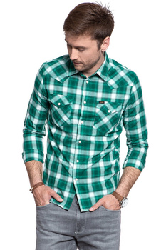 KOSZULA LEE WESTERN SHIRT EVERGREEN L643GIEB 112115349