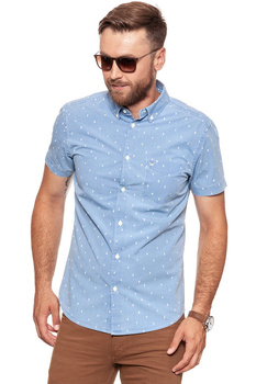 KOSZULA WRANGLER BUTTON DOWN INDIGO W59446G4E 112129753