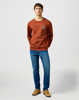 MESKIE SPODNIE WRANGLER RIVER FADED HARVEST 112362547