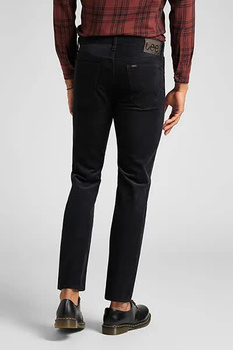 LEE DAREN ZIP FLY MĘSKIE SPODNIE SZTRUKSOWE BLACK L707RL01 112140700