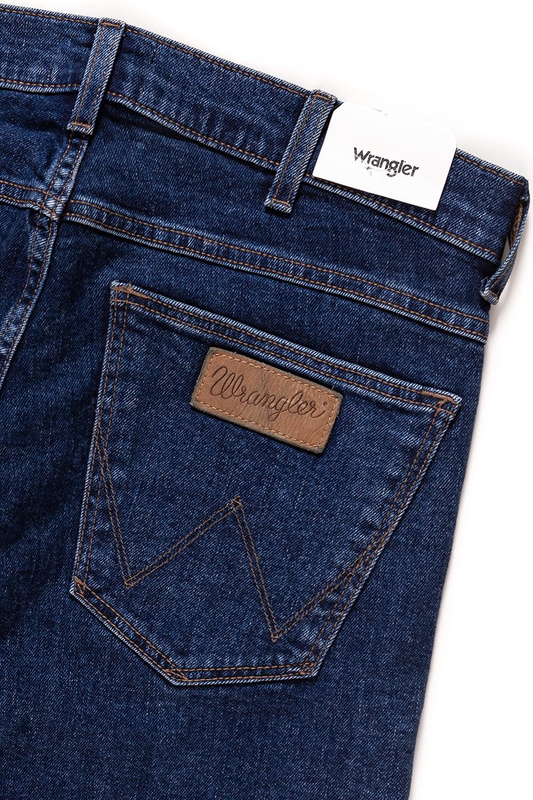 SPODNIE MĘSKIE WRANGLER BRYSON FLANKER BLUE W14XRS26J 112126745