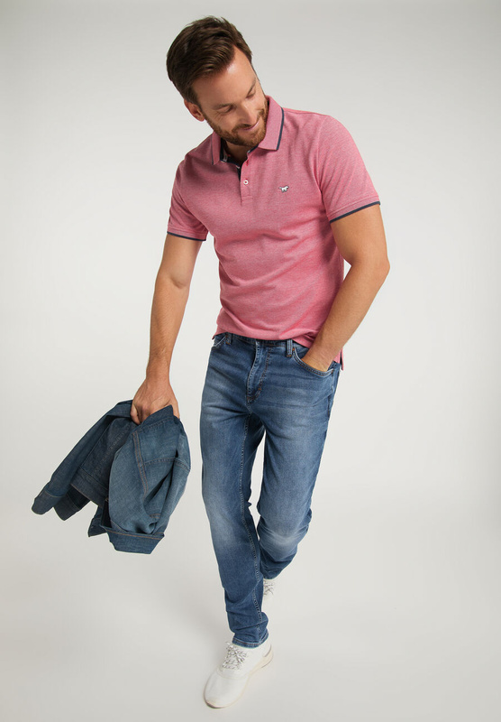 MUSTANG TRAMPER TAPERED MĘSKIE SPODNIE JEANSOWE JEANSY DENIM BLUE 1010166 5000 703