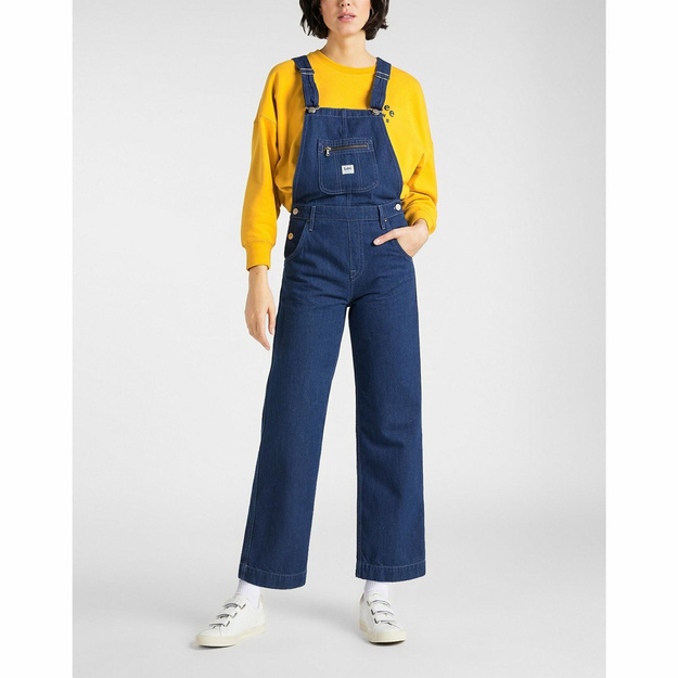 DAMSKIE OGRODNICZKI LEE WIDE LEG BIB DARK YELT L39BKEIV 112108366