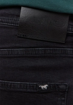 Męskie Spodnie jeansowe Mustang Style Vegas Slim Denim Black 1016794 4000 982