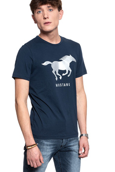 MUSTANG T SHIRT Print Tee DRESS BLUES 1008718 5334
