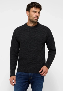 Męski Sweter Mustang Style Elwood Anthra Melange 1015822 4151 