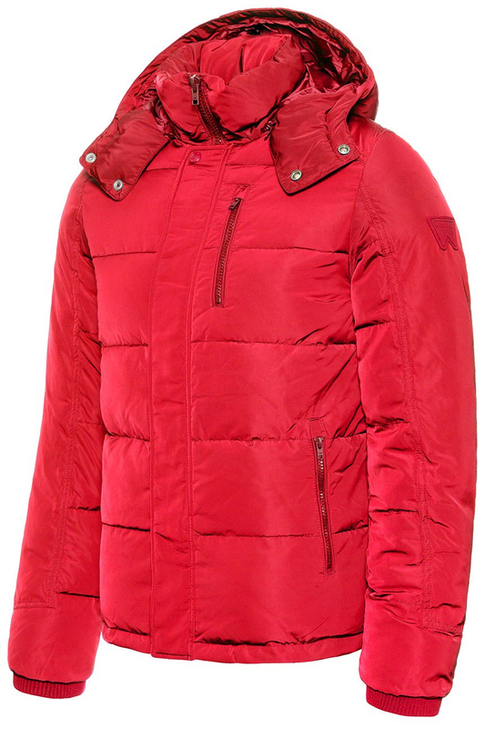 KURTKA ZIMOWA WRANGLER PROTECTOR JACKET SALSA RED W4727W3WN 112129021
