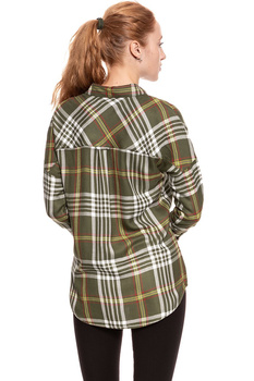 KOSZULA WRANGLER LOOSE SHIRT ARMY GREEN W513LLZV7 112129270