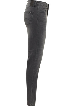 Damskie Spodnie Jeansowe Mustang Style Crosby Relaxed Slim Denim Black 1016913 4000 682