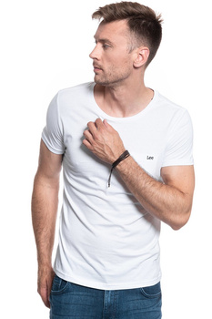 LEE ELONGATED TEE BRIGHT WHITE L61KEPLJ 112113913