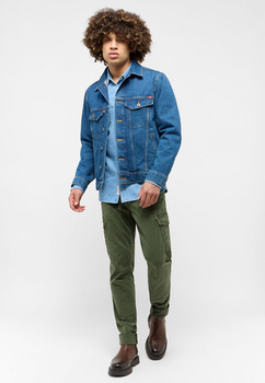 MĘSKA KURTKA JEANSOWA MUSTANG Dallas Jacket DENIM BLUE 1015542 5000 880