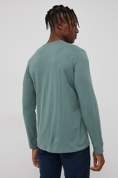 LEE LS BRANDED TEE MĘSKI LONGSLEEVE STEEL GREEN L63MJATY 112144216