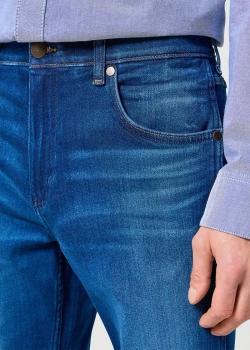 WRANGLER MĘSKIE SPODNIE JEANSOWE WRANGLER GREENSBORO BLUE JAM 112357412