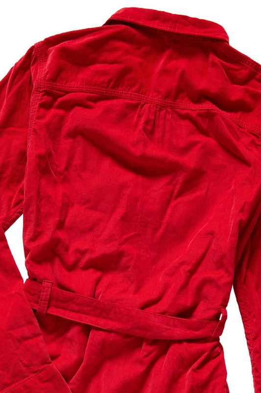 LEE SHIRT DRESS WARP RED L50AMRKG 112111279