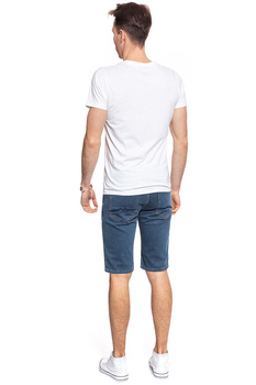 SPODENKI MĘSKIE MUSTANG Chicago Short DENIM BLUE 1006166 5000 680