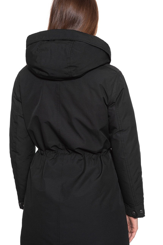 DAMSKA KURTKA ZIMOWA WRANGLER LONG PARKA BLACK W4N3V4100 112129163