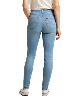 LEE SCARLETT HIGH DAMSKIE SPODNIE JEANSOWE LIGHT BLUE L626EMXV 112145307