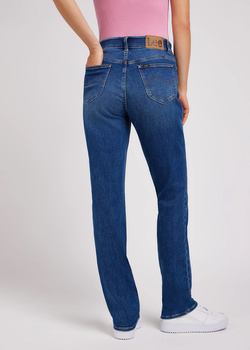 DAMSKIE SPODNIE LEE ULC STRAIGHT COBALT SHEEN 112350786