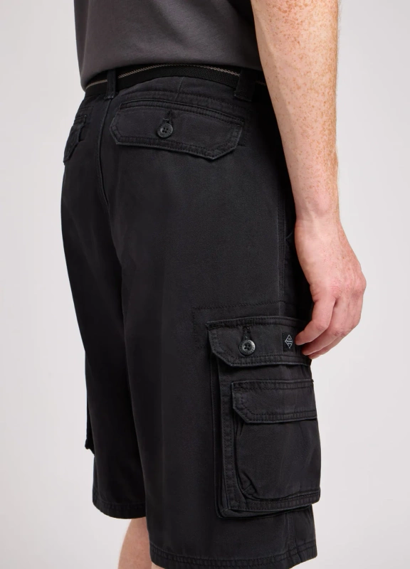 MESKIE SZORTY LEE WYOMING CARGO BLACK 112333740