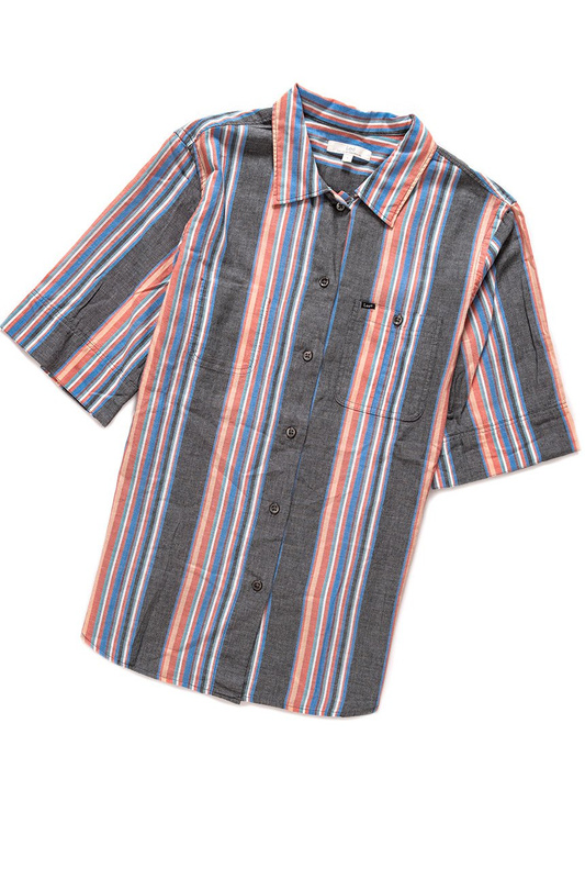 KOSZULA DAMSKA LEE SS SHIRT NECTARINE L45DCHLC 112110228