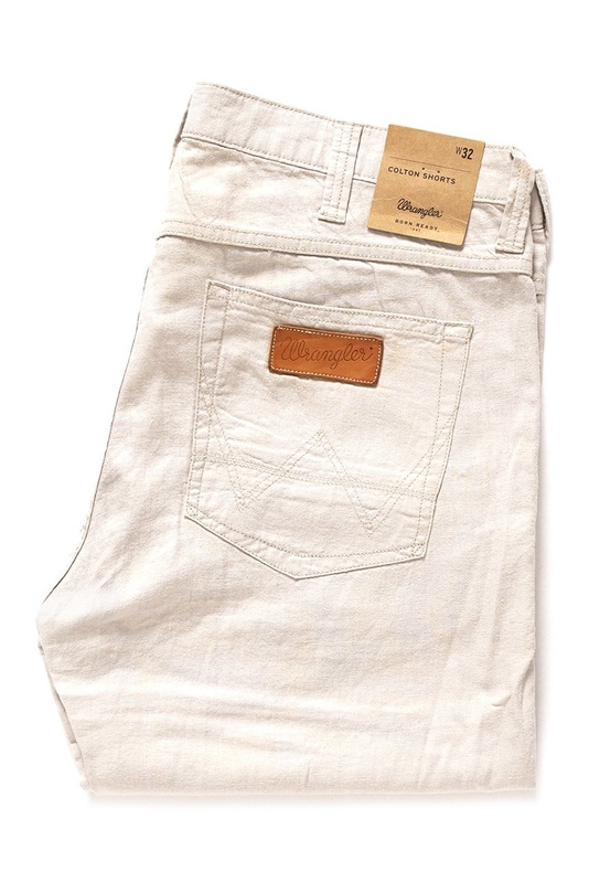 WRANGLER COLTON SHORTS EGGSHELL W15V7418N 