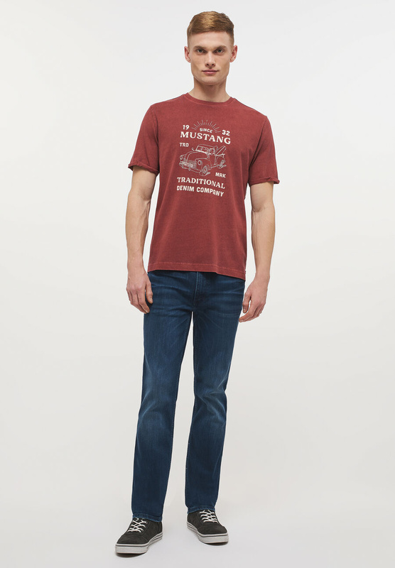 MUSTANG Tramper Męskie Spodnie Jeansowe Denim Blue 1012559 5000 843